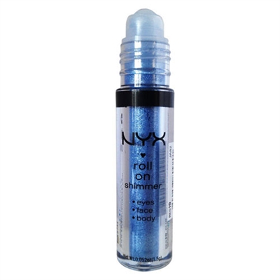 NYX Roll-On Shimmer 10 Blue 0.05oz / 1.5g