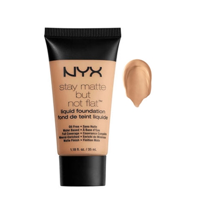 NYX Stay Matte But Not Flat Liquid Foundation Natural 1.18oz / 35ml