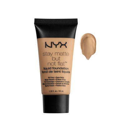 NYX Stay Matte But Not Flat Liquid Foundation Medium Beige 1.18oz / 35ml