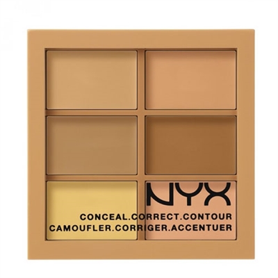 NYX Conceal Correct Contour Palette 02 Medium  0.05oz / 1.5g