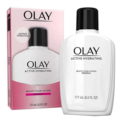 Olay Active Hydrating Beauty Fluid Lotion Original 6oz / 177ml