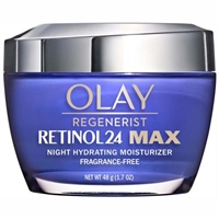 Olay Regenerist Retinol24 Max Night Hydrating Moisturizer Fragrance Free 1.7oz / 48g