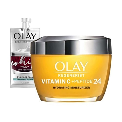 Olay Regenerist Vitamin C Peptide 24 Hydrating Moisturizer 2 Piece Set