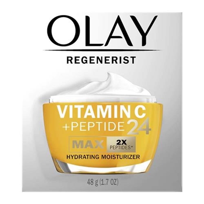 Olay Regenerist Vitamin C + Peptide 24 Max Hydrating Moisturizer 1.7oz / 48g