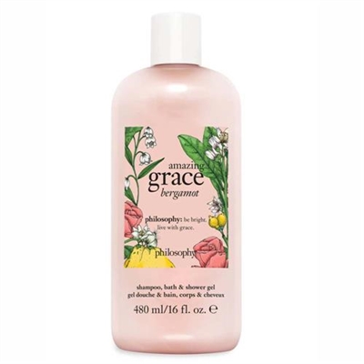 Philosophy Amazing Grace Bergamot Shampoo, Bath, And Shower Gel 16oz / 480ml