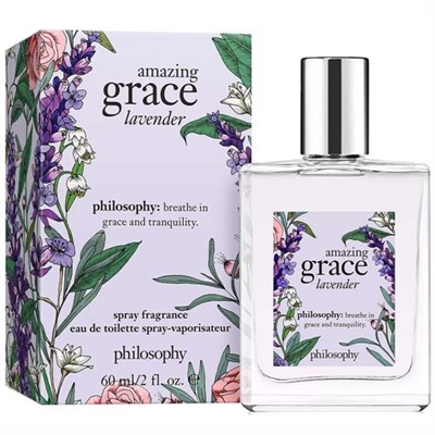 Philosophy Amazing Grace Lavender for Women 2oz Eau De Toilette Spray