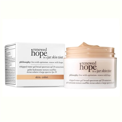 Philosophy Renewed Hope In A Jar Skin Tint SPF20 4.5 Nude 1oz / 30ml