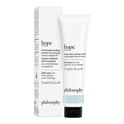 Philosophy Hope In A Jar Instant Glow Peeling Mousse 2.5oz / 75ml