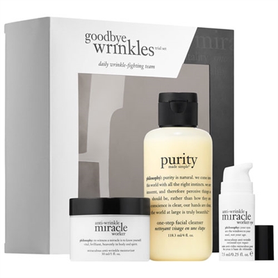 Philosophy Goodbye Wrinkles Trial 3 Piece Set