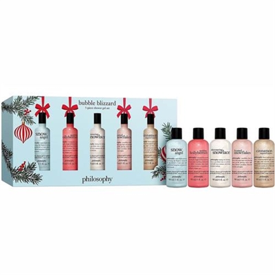 Philosophy Bubble Blizzard Shower Gel 5 Piece Set