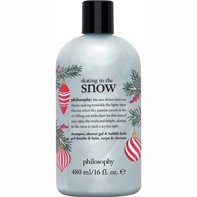 Philosophy Skating In The Snow Shampoo, Bath, And Shower Gel 16oz / 480ml