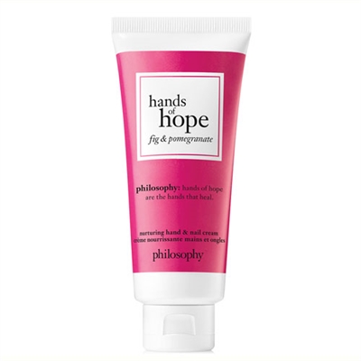 Philosophy Hands Of Hope Nurturing Hand & Nail Cream Fig & Pomegranate 1oz / 30ml