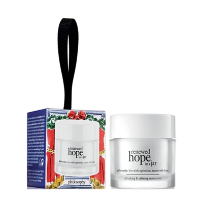 Philosophy Renewed Hope In A Jar Refreshing & Refining Moisturizer Ornament 0.5oz / 15ml