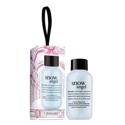 Philosophy Snow Angel Shampoo, Shower Gel & Bubble Bath Ornament 2oz / 60ml