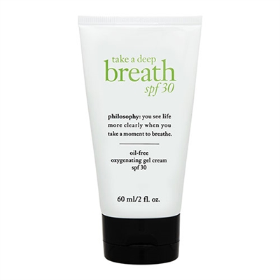 Philosophy Take A Deep Breath Oil-Free Oxygenating Gel Cream SPF 30 2oz / 60ml