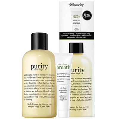 Philosophy Purity And Take A Deep Breath Duo Set