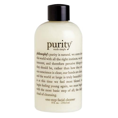 Philosophy Purity Made Simple One Step Facial Cleanser 8 oz / 236.6ml