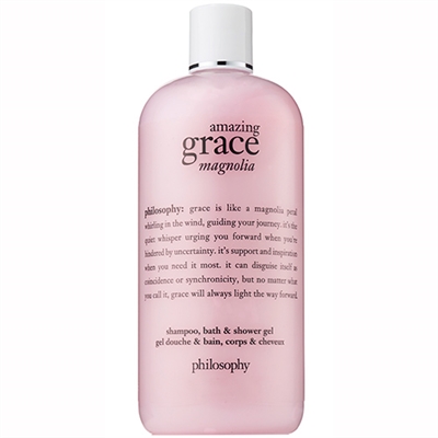 Philosophy Amazing Grace Magnolia Shampoo, Bath,  Shower Gel 16oz / 480ml