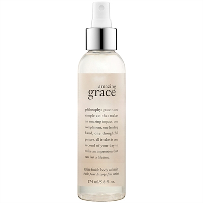 Philosophy Amazing Grace Satin Finish Body Oil Mist 174ml / 5.8 oz