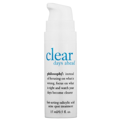Philosophy Clear Days Ahead Acne Spot Treatment 0.5 oz / 15ml