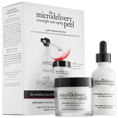 Philosophy The Microdelivery Overnight Anti Aging Peel 2 Piece Kit
