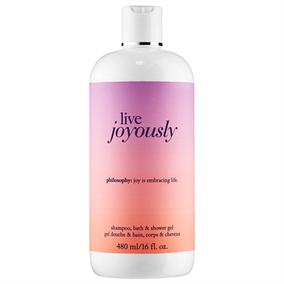 Philosophy Live Joyously Shampoo, Bath & Shower Gel 480ml / 16oz
