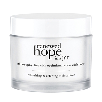 Philosophy Renewed Hope In A Jar Refreshing & Refining Moisturizer 4oz / 120ml