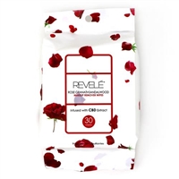 Revele Rose Granati  Sandalwood Makeup Remover Wipes 30 Sheets