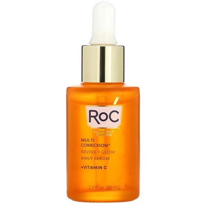 RoC Multi Correxion Revive + Glow Daily Serum + Vitamin C 1.0oz / 30ml