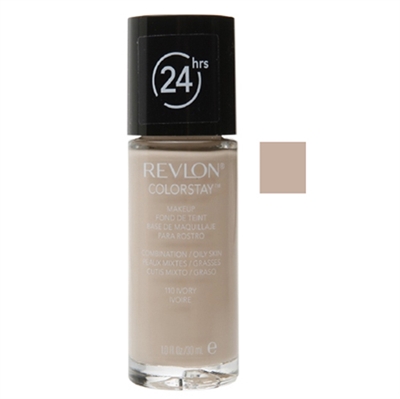 Revlon Colorstay 24hrs Foundation Combination - Oily Skin 110 Ivory 1.0oz / 30ml