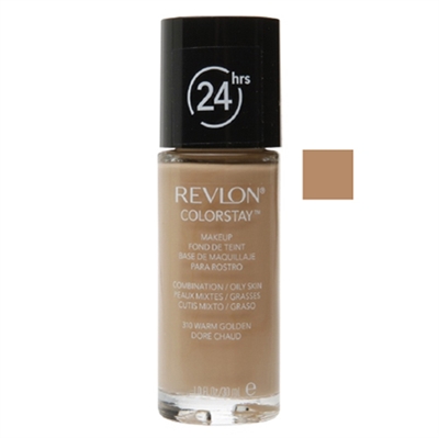 Revlon Colorstay 24hrs Foundation Combination - Oily Skin 310 Warm Golden 1.0oz / 30ml