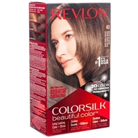 Revlon Colorsilk Beautiful Color Hair Dye 40 Medium Ash Brown