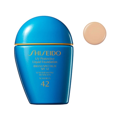 Shiseido UV Protective Liquid Foundation SPF42 SP20 Light Beige 1oz / 30ml