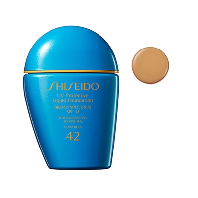 Shiseido UV Protective Liquid Foundation SPF42 SP60 Medium Beige 1oz / 30ml