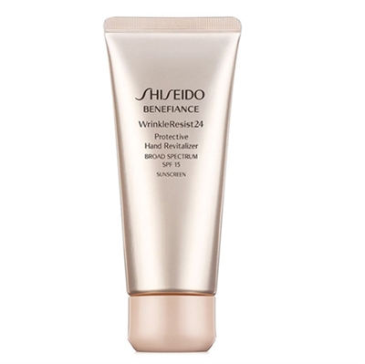 Shiseido Benefiance WrinkleResist24 Protective Hand Revitalizer SPF15 2.6oz / 75ml