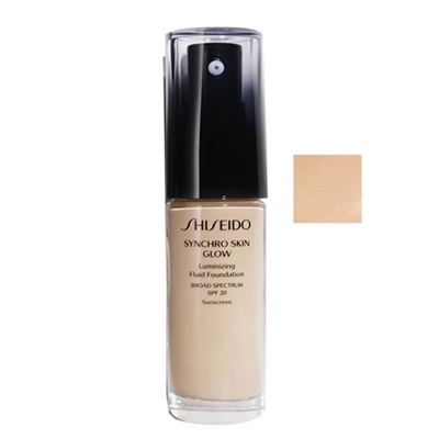 Shiseido Synchro Skin Glow Luminizing Fluid Foundation SPF20 Neutral 2 1oz / 30ml