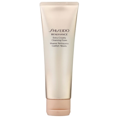 Shiseido Benefiance Extra Creamy Cleansing Foam 4.4oz / 125ml