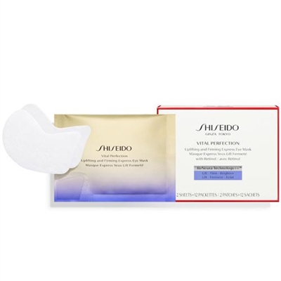 Shiseido Vital Perfection Uplifting And Firming Express Eye Mask 12 Sachets