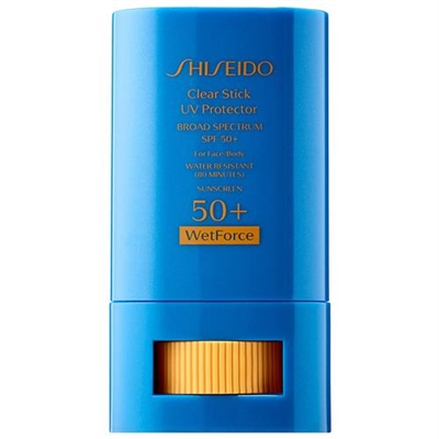 Shiseido Clear Sunscreen Stick for Face  Body SPF 50+ 0.7oz / 20g