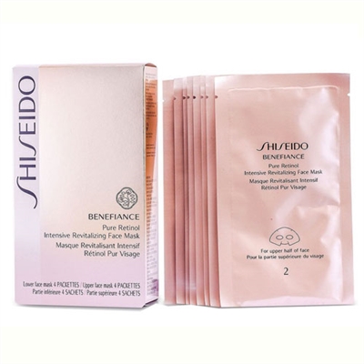 Shiseido Benefiance Pure Retinol Intensive Revitalizing Face Mask 8 Packettes