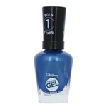 Sally Hansen Miracle Gel Nail Color 646 Blues Cruise 0.50oz / 14.7ml