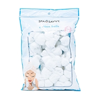 Spa Savvy Soft and Gentle Cotton Balls 100 Piece