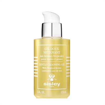 Sisley Gentle Cleansing Gel With Tropical Resins Combination  Oily Skin 4oz / 120ml