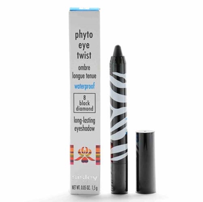Sisley Phyto Eye Twist Long Lasting Eyeshadow Waterproof 8 Black Diamond 0.05oz / 1.5g