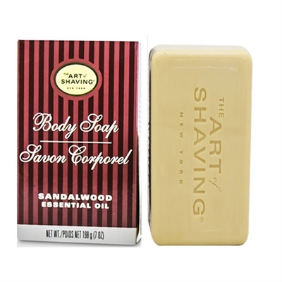 The Art of Shaving Body Soap Sandalwood Essential Oil 7.0oz / 198g