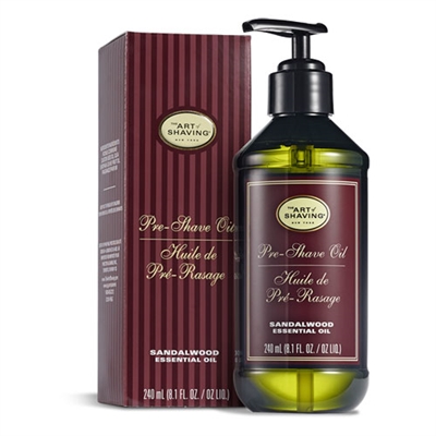 The Art of Shaving Pre-Shave Oil Sandalwood Essential Oil 8.1oz / 240ml