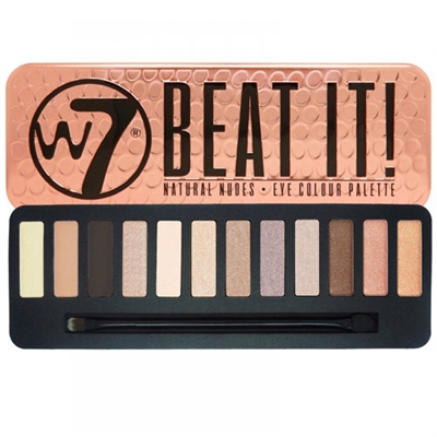 W7 Beat It! Natural Nudes Eye Colour Palette 0.55oz / 15.6g