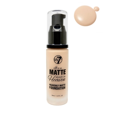 W7 It's A Matte Made In Heaven Foundation Sand Beige 1.05oz / 30ml