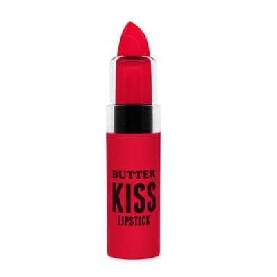 W7 Butter Kiss Lipstick Red Rose 0.10oz / 3g