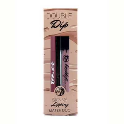 W7 Double Dip Skinny Lipping Matte Duo - Apples & Pears